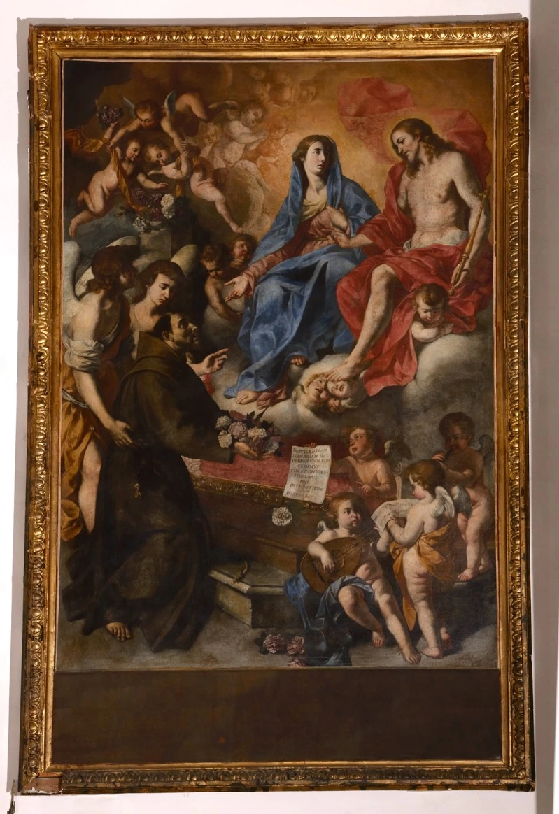 San Francesco che chiede l'indulgenza